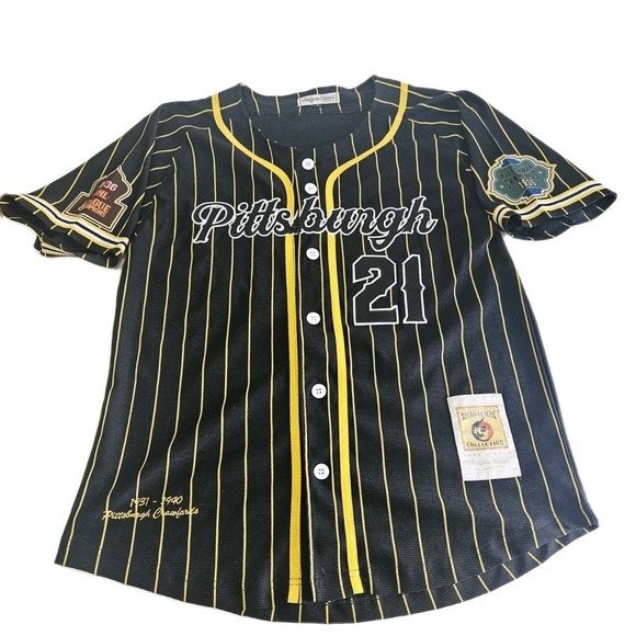 Headgear Classics Other - Pittsburgh Crawfords Jersey - Mens Small Black Negro League 21 Baseball Headgear
